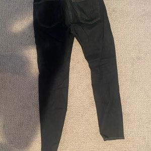 A&F Signature Stretch Denim Athletic Skinny Jeans Dark Rinse 30x32